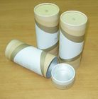 custom_paper tube box with paper cap and bottom for chocolate bean candy coffee packing