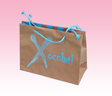 custom plain brown paper bags printing manufacturer with hollow