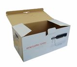 custom recycled E-flute corrugated cardboard paper packages for stereo equipment