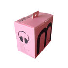 custom E-flute corrugated packaging automatic lock bottom box for electronic toy
