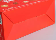 Custom Strong F-flute Corrugated Paper Boxes Product Packaging with Plastic Handle