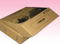 custom black F-flute corrugated paper packaging boxes supplier for keyboard