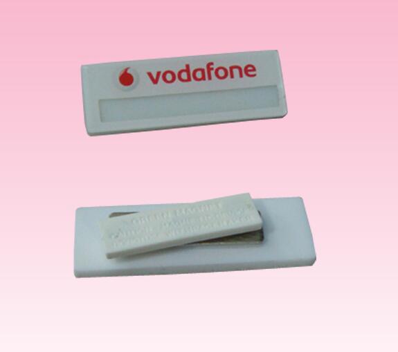 custom metal magnetic name badges name tag holders wholesales with insert paper