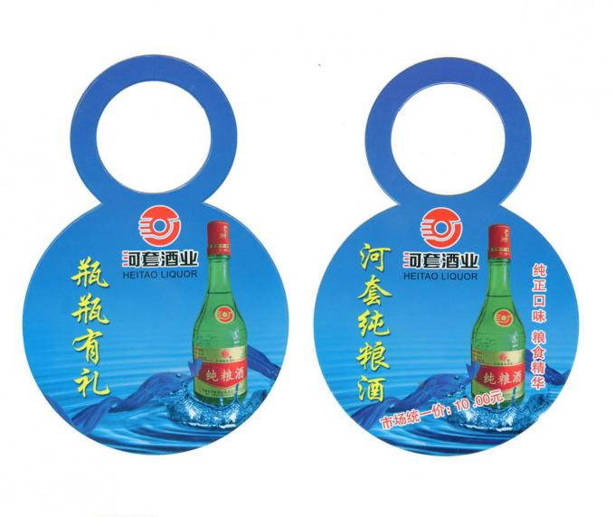 custom clothing paper hang tag printing in roll with glossy lamination factory