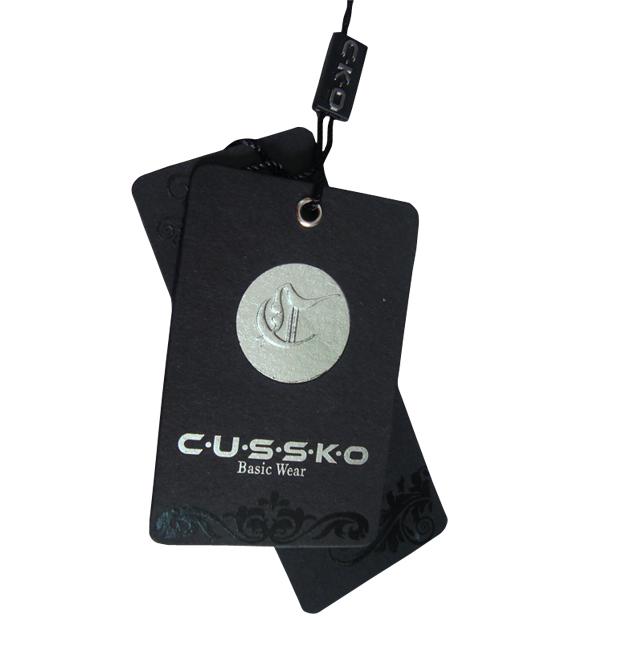 custom apparel hang tag design online for shirt plastic embossed hang tag maker