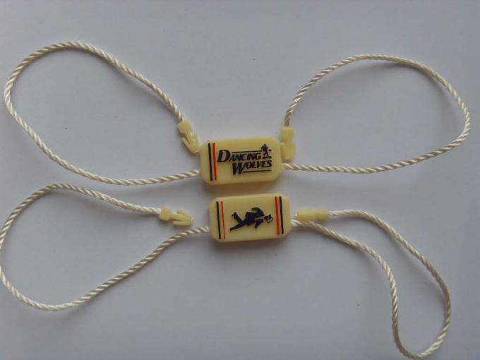 ODM plastic string tags clothing store plastic price tag string hang