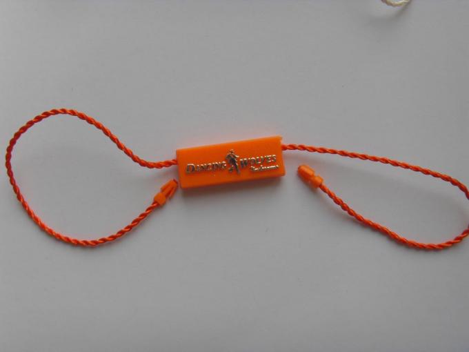 ODM plastic string tags clothing store plastic price tag string hang tag seal