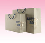 custom promotion luxury paper bag with clear PET/ PVC window factory