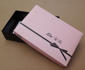 custom Folding Apparel Lingerie Paper Box with clear window Cover