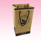 custom resealable brown kraft paper bags with hot stamping manufaturer