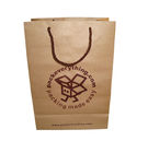 custom brown craft paper gift bags packaging making manufacturer