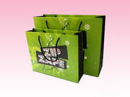 custom green paper T-shirt bag packing company for sale shenzhen