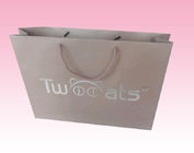 custom cheap paper merchandise bags with cotton handle manufacturer
