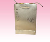 custom paper bags for sale with gold art paper printing suppliers