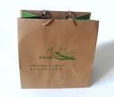 custom recycled small white kraft paper bag packaging supplier
