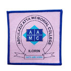 custom embroidered tags apparel patch labels garment brand labels factory