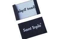customised fabric labels personalised labels for sale woven clothing tags factory
