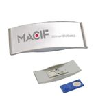 custom order name magnetic badges labels company name tags for work manufacturer
