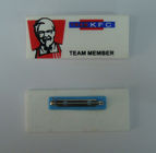 custom KFC employee name tags name badges online name tags with logo printing