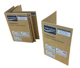 custom folded garment paper cardboard hang tag manufacturer with design printing