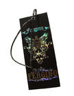 custom luxury jewelry paper hang tag with elastic string artwork printing factory