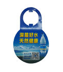 custom full color bottle neck paper hang tag wholesale in sale manufacturer