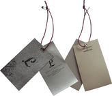 custom clothing accessories paper hang tag OEM factory with artwork printing