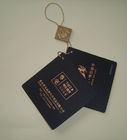 custom kraft paper hanging price tags hang tag parking gold hot stamping company