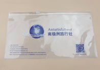 custom PVC plastic cosmetic bag packaging with zipper logo printing supplier
