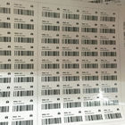 custom wholesales artpaper barcode sticker label printing for sale manufacturer