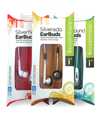 Custom Printed Paper Pillow Box with Clear Window – Retail Packaging for Earphones & Small Electronics