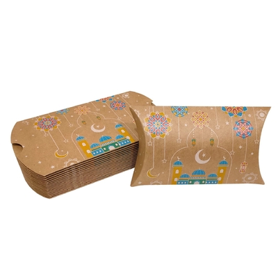 Custom Printed Kraft Paper Pillow Boxes – Eco-Friendly Packaging For Gifts, Retail & Small Business Branding