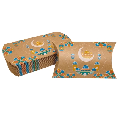 Custom Printed Kraft Paper Pillow Boxes – Eco-Friendly Packaging For Gifts, Retail & Small Business Branding