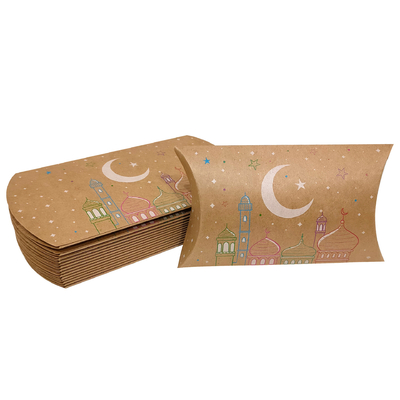 Custom Printed Kraft Paper Pillow Boxes – Eco-Friendly Packaging For Gifts, Retail & Small Business Branding