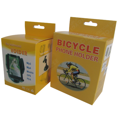 Eco-Friendly Custom Printed Hanging Hole Paper Packaging Boxes for Mobile Phone Stands – Wholesale Retail Display Boxes