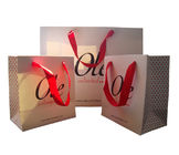 Custom Printed Cheap Paper Shopping Bag Packaging Bulk with Spot UV Logo Factory