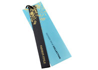 Luxury Clothing Paper Hangtag Printing with Emboss Silver Foil UV Logo Maufacturer