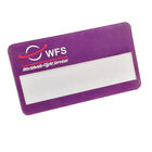 Custom Resuable Acrylic Magnet Name Badge Tag Holder with Insert Paper Manufacturer