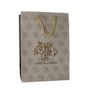 Bespoke Recycled Paper Shopping Clothing Bag with Embossed Hot Stamping Logo