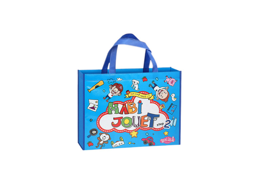 Printed Recycled PP Woven Shopping Bag Bopp Laminated Personalised Bags Manufacturer