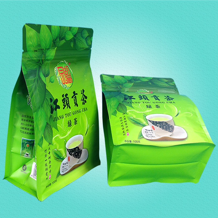 food bag / flat bottom gusset bag /  stand up zipper bag / tea bag manufacturer