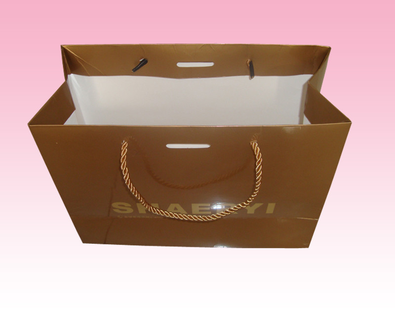 custom personalised paper gift bags online brown printing manufacturer