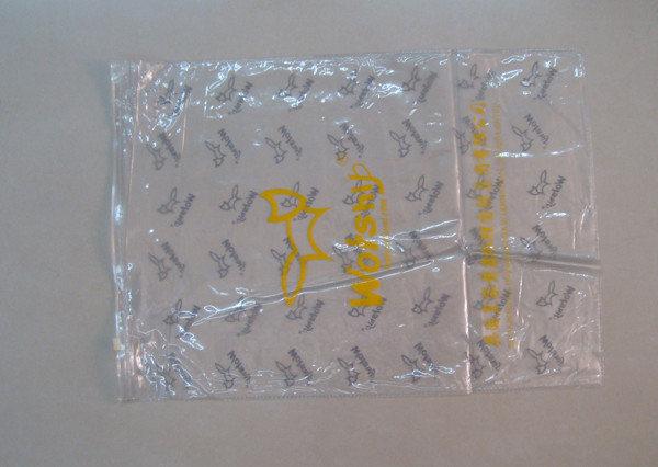 custom recycling LDPE clear plastic underwear bags for sale with zipper supplier