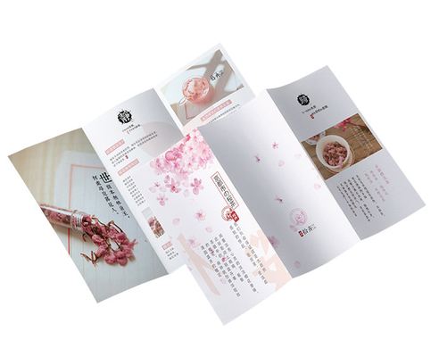 custom full color glossy poster printing double sided a4 flyer online factory